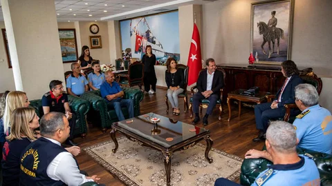 Başkan Seçer, İtfaiye Personelini Ağırladı