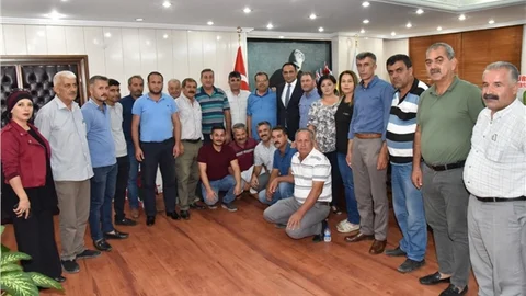 Başkan Yılmaz’a Muhtarlardan Destek