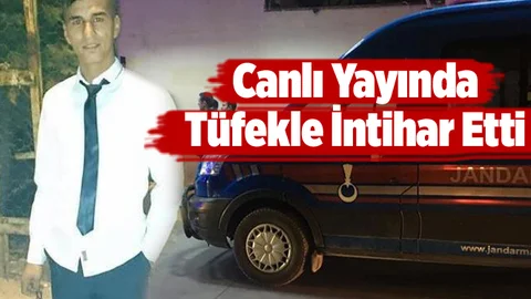 Korkunç! Canlı Yayında Pompalı Tüfekle İntihar Etti