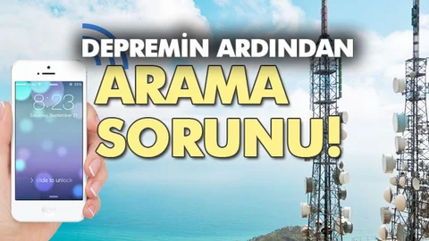 Depremin Ardından Cep Telefonlarında Şebeke Sorunu!