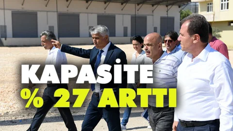 Kapasite % 27 Arttı