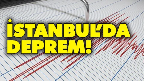 İstanbul'da Deprem