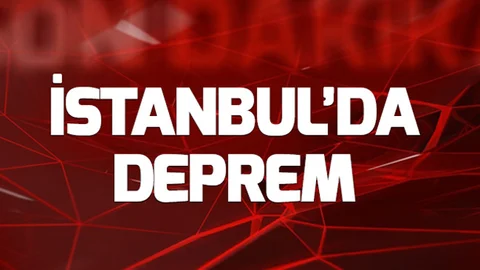 Son dakika: İstanbul'da yeni bir deprem daha