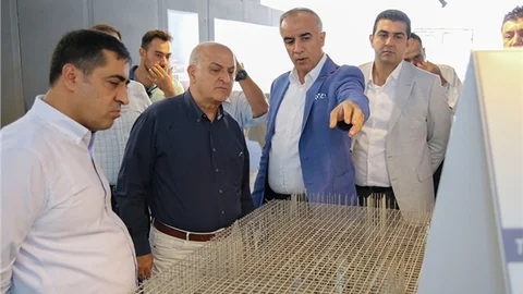 MTSO Başkanı Ayhan Kızıltan, Yapı Müteahitlerini Ziyaret Etti