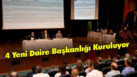 4 Yeni Daire Başkanlığı Kuruluyor