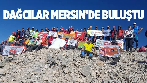 Dağcılar Mersin’de Buluştu