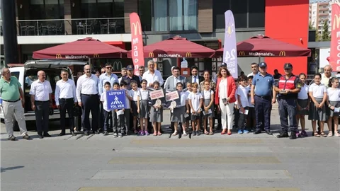 Mezitli’de Yaya Geçidi Nöbeti