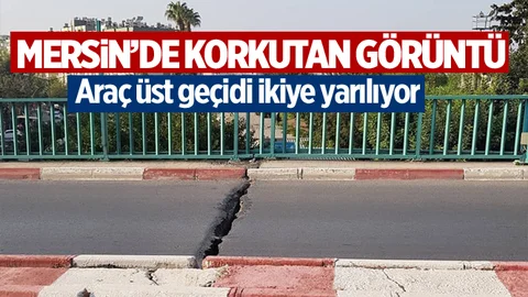 Mersin'de Korkutan Görüntü