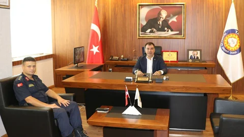 Jandarma Komutanı’ndan, Tarsus TSO'ya Ziyaret