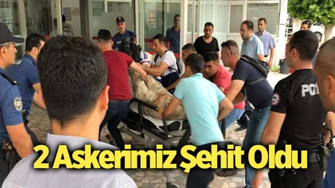 Sondakika! 2 Askerimiz Şehit Oldu