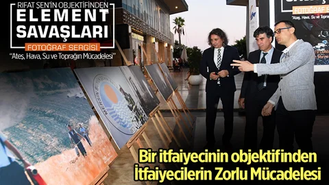 İtfaiyecilerin Zorlu Koşulları Bu Sergide
