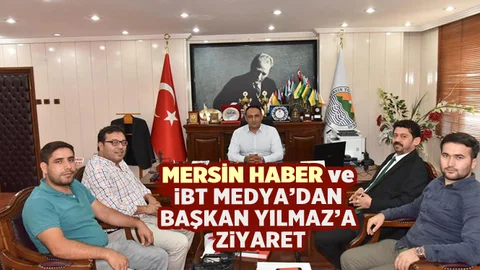 Mersin Haber'den Toroslar Belediye Başkanı Atsız Afşın Yılmaz’a Ziyaret