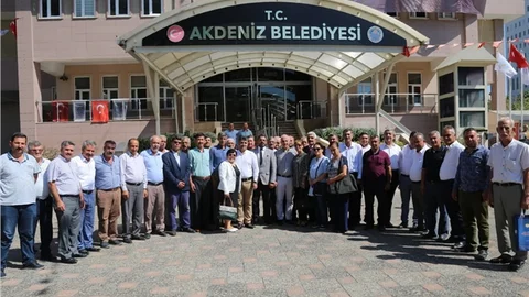 Akdeniz Muhtarlar Federasyonu’ndan Başkan Gültak’a Teşekkür Ziyaret