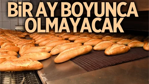 Bir Ay Boyunca Olmayacak!