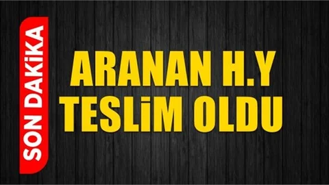Cinayetin Şüphelisi Teslim Oldu