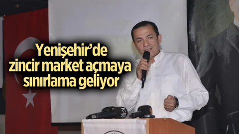 Yenişehir'de Mahalle Arasına Zincir Market Açmaya Sınırlama Geliyor