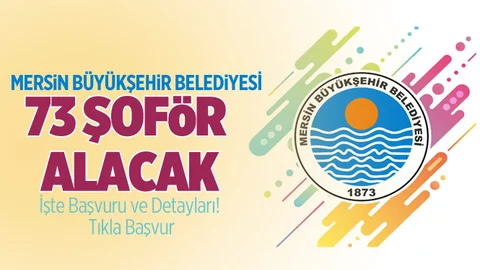 Mersin Büyükşehir Belediyesi Personel Alıyor