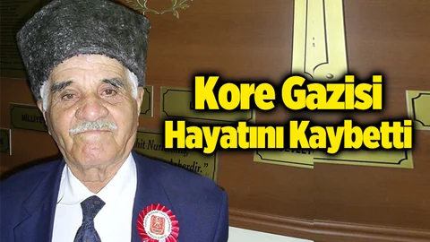 Mersin'de Kore Gazisi Hayatını Kaybetti