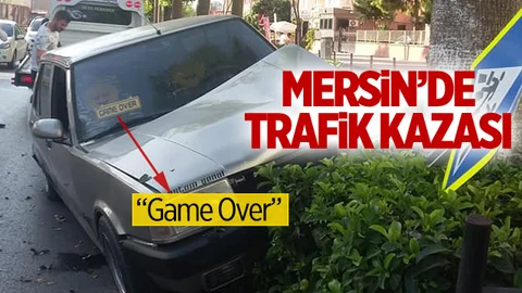 Mersin'de Trafik Kazası