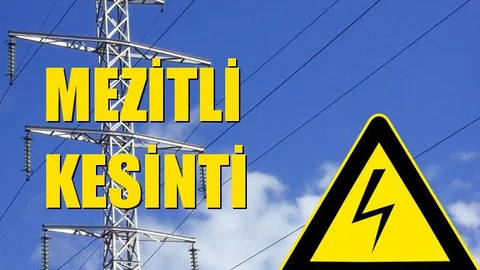 Mezitli Elektrik Kesintisi 16 Ekim Çarşamba