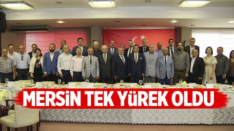 Mersin Tek Yürek Oldu