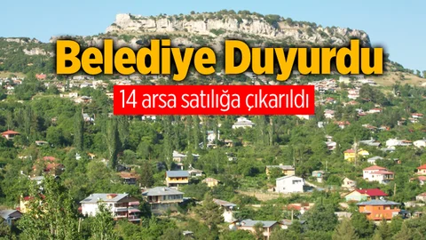 Belediyeden Satılık Arsalar