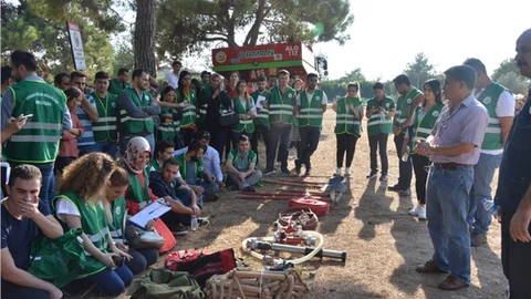Mersin'de Genç Ormancılara Uygulamalı Eğitim
