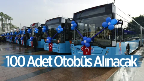 Mersin Büyükşehir Belediyesi 100 Yeni Otobüs Alacak