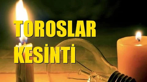 Toroslar Elektrik Kesintisi 23 Ekim Çarşamba