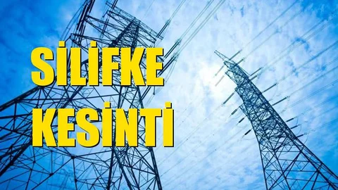 Silifke Elektrik Kesintisi 26 Ekim Cumartesi