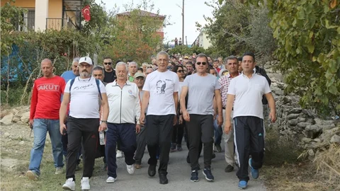 Mersinliler Doğa Yürüyüşünde Buluştu