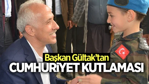 Akdeniz Belediye Başkanı Mustafa Gültak: "cumhuriyetimizin 96’ncı Yaşı Kutlu Olsun"