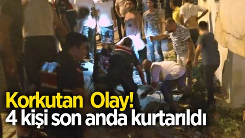 Mersin'de Korkutan Olay!