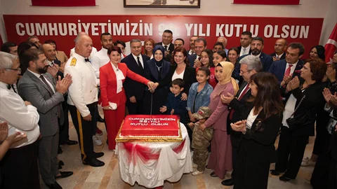 Mersin Cumhuriyet Resepsiyonu Gerçekleştirlidi