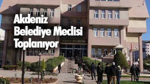 Akdeniz Belediye Meclisi Kasım 2019 Ayı Toplantı Duyurusu