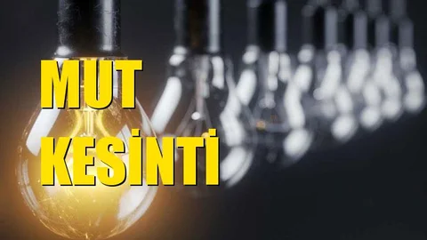 Mut Elektrik Kesintisi 05 Kasım Salı