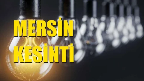 Mersin Elektrik Kesintisi 06 Kasım Çarşamba