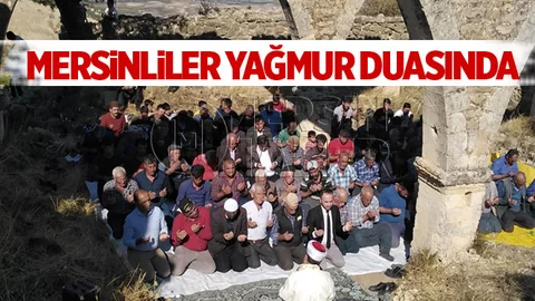 Mersin'de Yağmur Duasına Çıkıldı