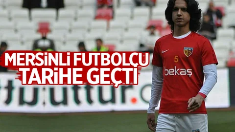 Mersinli Futbolcu Emre Demir Tarihe Geçti