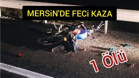 Mersin'de Feci Kaza Can Aldı