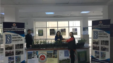 Tarsus Adliyesinde Fidan Dağıtımı Gerçekleştirildi