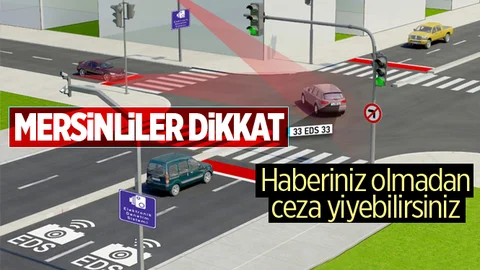 Mersin'de Trafikte EDS Dönemi Başlıyor
