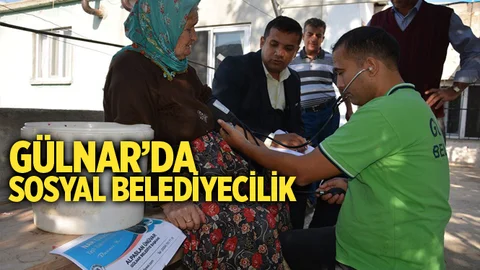 Gülnar'dan Sosyal Belediyecilik Çalışması