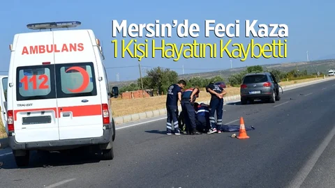 Genç Adam Kazada Hayatını Kaybetti