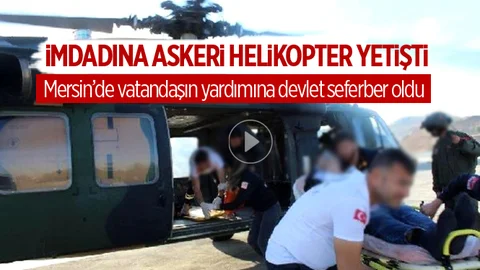 Mersin'de Yaralı Vatandaş İçin Devlet Sefer Oldu