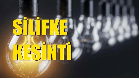 Silifke Elektrik Kesintisi 17 Kasım Pazar