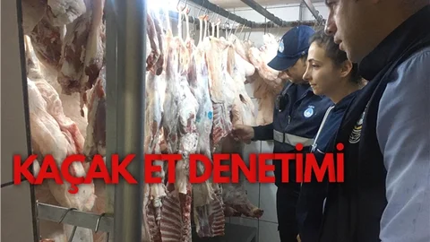 Mersin’de Mühürsüz Et Satışı Yapan İşletmeler Tespit Edildi