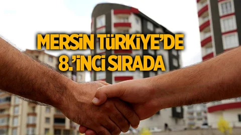 Mersin Türkiye'de 8.'inci Sırada