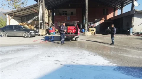 Büyükşehir’den Çamlıyayla’ya Yeni İtfaiye Aracı