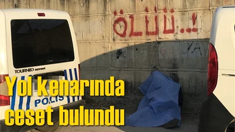 Yol Kenarında Ceset Bulundu
